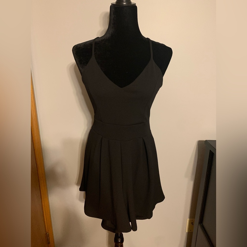 New Black Romper